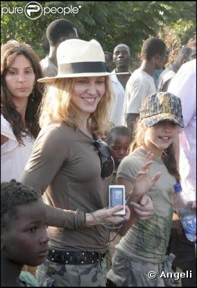 Madonna au Malawi en 2007
