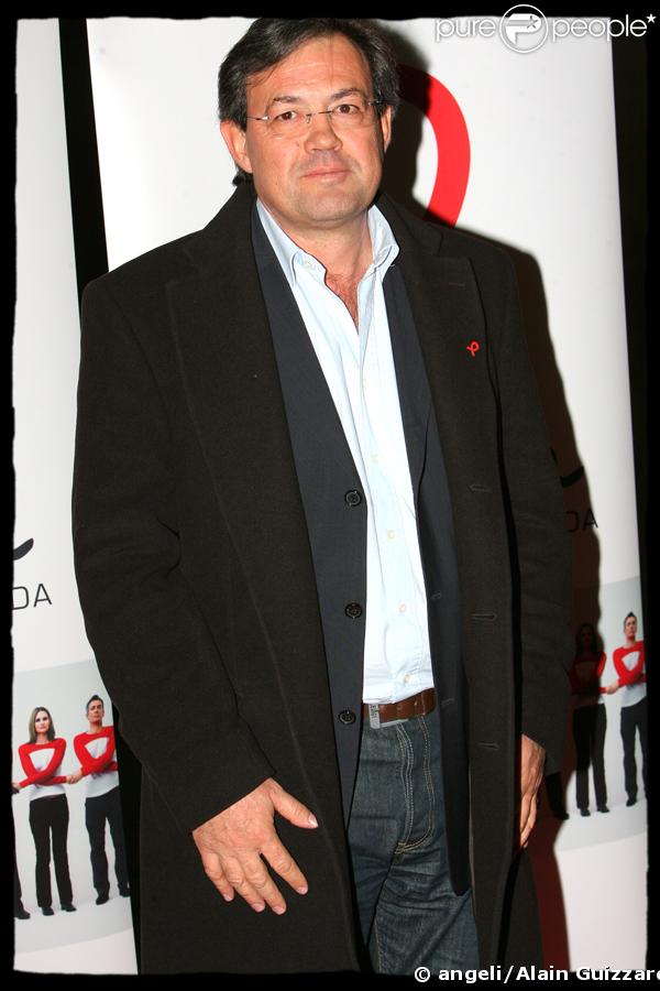 Benoit Duquesne au Palais de Tokyo, pour la soirée de lancement du Sidaction 2008, le 19 février 2008