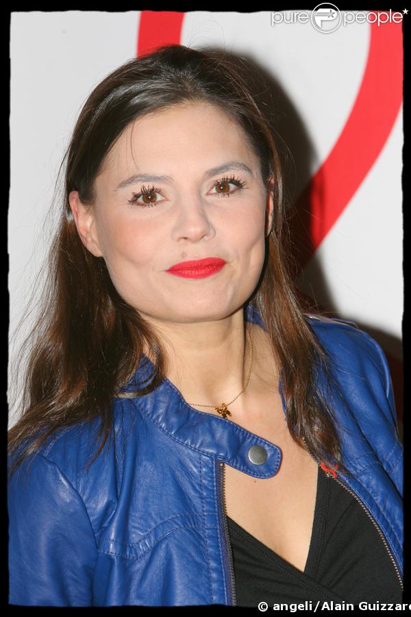 Charlotte Le Grix de la Salle au Palais de Tokyo, pour la soirée de lancement du Sidaction 2008, le 19 février 2008