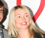 Pierre Mathieu et Virginie de Clausade au Palais de Tokyo, pour la soirée de lancement du Sidaction 2008, le 19 février 2008