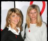 Nathalie Vincent et Sarah Lelouch au Palais de Tokyo, pour la soirée de lancement du Sidaction 2008, le 19 février 2008