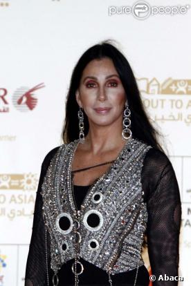 Cher à la soirée Rota, à Doha au Qatar, le 31 octobre 2009.