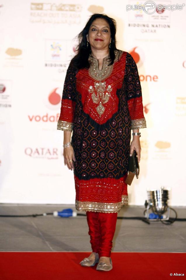 Mira Nair à la soirée Rota, à doha au qatar, le 31 octobre 2009.