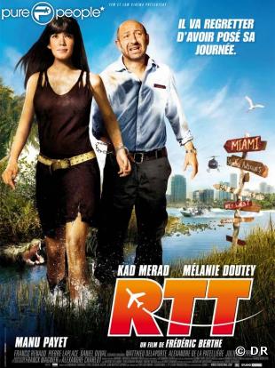 Mélanie Doutey et Kad Merad dans le film RTT