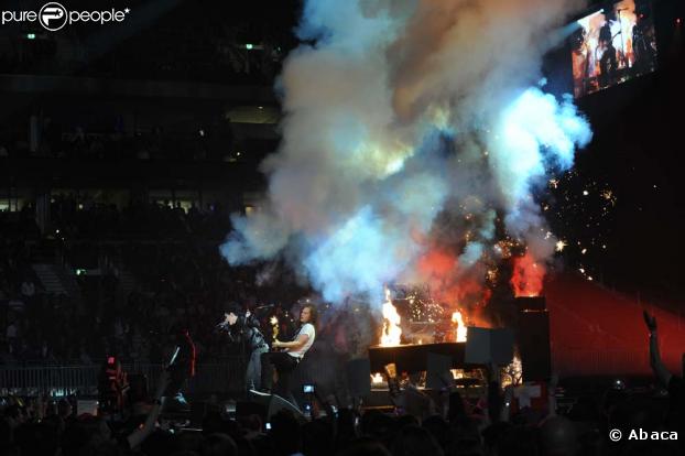 Les Tokio Hotel ont mis le feu à la scène de la O2 World Arena de Berlin pour les MTV EMA's 2009.