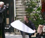Claudia Schiffer en shooting à Buenos Aires en Argentine pour Chanel et le grand Karl Lagerfeld