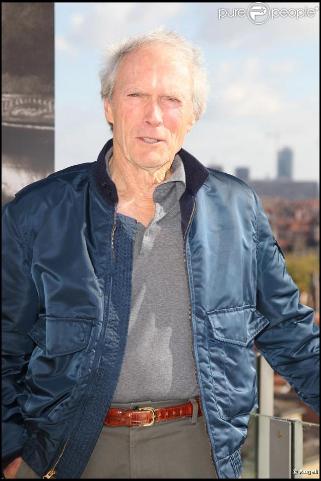 Clint Eastwood à Lyon octobre 2009