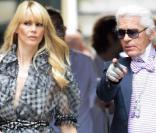 Claudia Schiffer dans les rues de Buenos Aires en plein shooting pour Chanel et Karl Lagerfeld