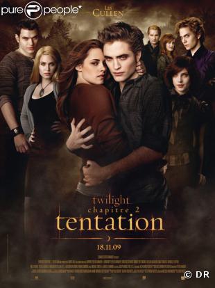Robert Pattinson et Kristen Stewart dans Twilight II