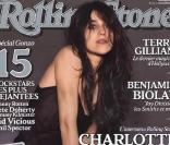 Charlotte Gainsbourg en couverture de  Rolling Stone . 