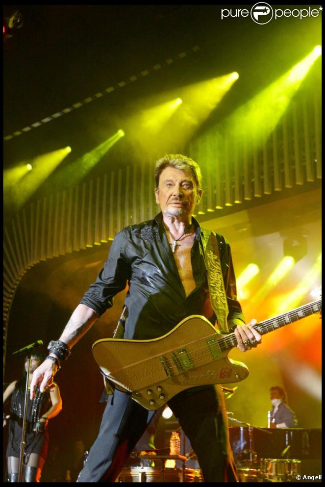 Johnny Hallyday en concert