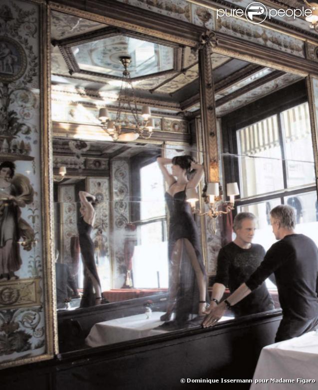 Sophie Marceau et Christophe Lambert pour Madame Figaro, en kiosque le 14 novembre 2009