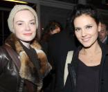 Virginie Ledoyen et Julie Judd, à l'occasion de l'ouverture du 2e Festival Close Up, au MK2 Bibliothèque, à Paris, le 12 novembre 2009.