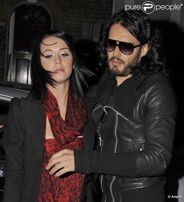 russell brand and katy perry. Katy Perry et Russell Brand à