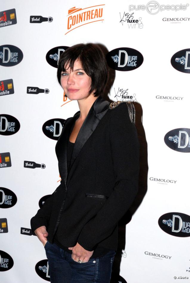 Delphine Chanéac lors de la soirée privée pour le Grand Opening du Divan du Monde le 13 novembre 2009 à Paris