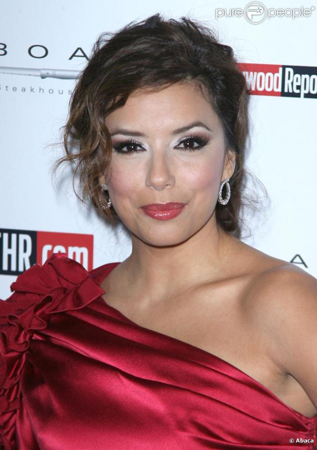 Eva Longoria à la soirée du Hollywood Reporter à Los Angeles le 16/11/09