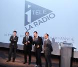 Conférence de presse de la radio lancée par i>Télé et Goom Radio. 17/11/09
