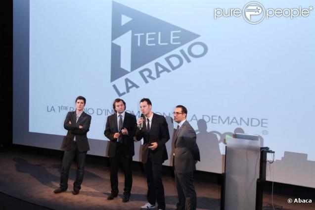 Conférence de presse de la radio lancée par i>Télé et Goom Radio. 17/11/09