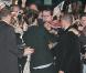 Robert Pattinson était l'invité du  Late Show  de David Letterman, ce mercredi 18 novembre... Et les fans sont venus en masse pour l'apercevoir quelques instants !