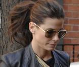 Sandra Bullock dans les rues de New York le 18/11/09