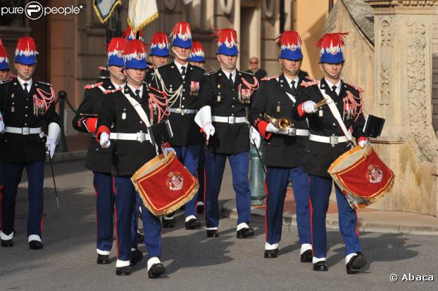 La célébration de la fête nationale de Monaco le 19 novembre 2009