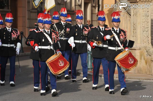 La célébration de la fête nationale de Monaco le 19 novembre 2009