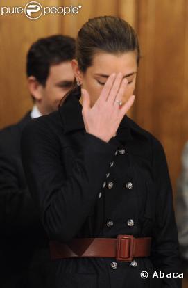 Charlotte Casiraghi lors de la célébration de la fête nationale de Monaco le 19 novembre 2009