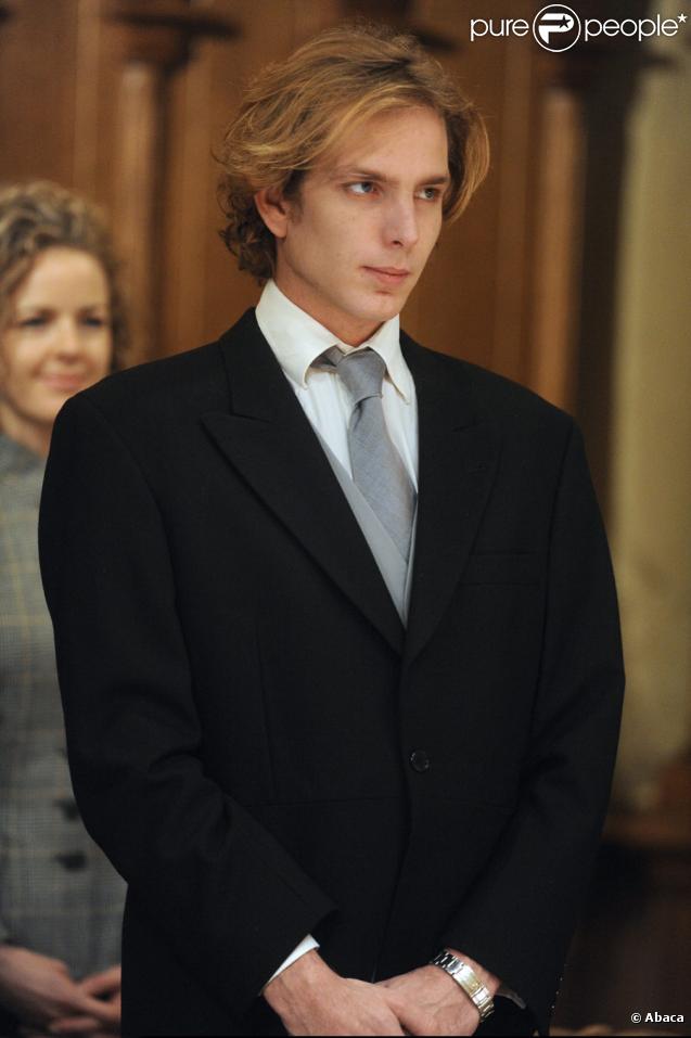 Andrea Casiraghi lors de la célébration de la fête nationale de Monaco le 19 novembre 2009