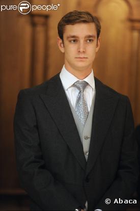 Pierre Casiraghi lors de la célébration de la fête nationale de Monaco le 19 novembre 2009