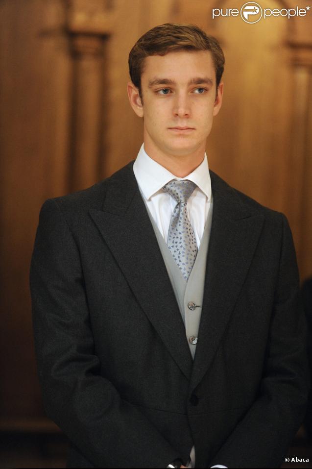 Pierre Casiraghi lors de la célébration de la fête nationale de Monaco le 19 novembre 2009