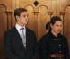 Pierre et Charlotte Casiraghi lors de la célébration de la fête nationale de Monaco le 19 novembre 2009
