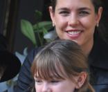 Alexandre de Hanovre et Charlotte Casiraghi pour le salut depuis le balcon du Palais de Monaco le jour de la fête nationale le 19 novembre 2009