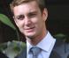Pierre Casiraghi pour le salut depuis le balcon du Palais de Monaco le jour de la fête nationale le 19 novembre 2009