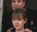 Alexandra de Hanovre et Caroline pour le salut depuis le balcon du Palais de Monaco le jour de la fête nationale le 19 novembre 2009