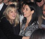 Twiggy et Mary McCartney à Londres, pour l'illumination de la boutique de Stella McCartney, le 23 novembre 2009