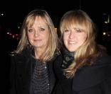 Twiggy et sa fille à Londres, pour l'illumination de la boutique de Stella McCartney, le 23 novembre 2009
