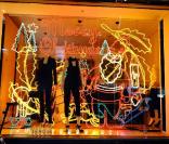 Illumination de la boutique de Stella McCartney, le 23 novembre 2009