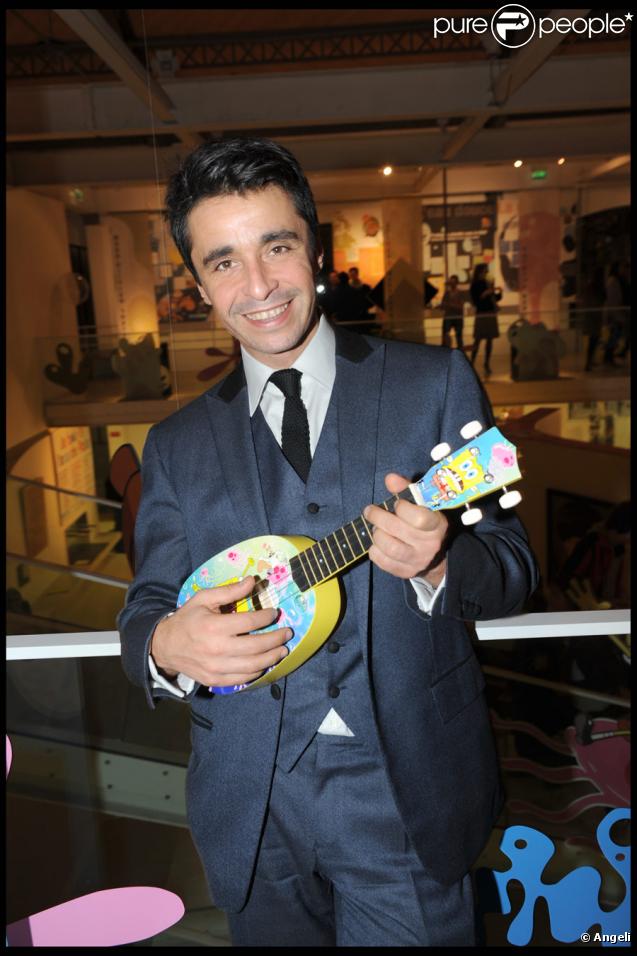 Ariel Wizman lors de la vente aux enchères silencieuses Bob l'éponge au profit de WWF-France le 26 novembre 2009 à Paris