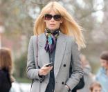 Claudia Schiffer à Londres, le 27 novembre 2009