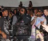50 Cent met le feu au VIP Room Theater à Paris, le 27 novembre 2009.