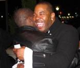 P. Diddy et Busta Rhymes, les deux grands messieurs du rap US, jeudi 19 novembre, au Plaza de New York City, pour le 40e anniversaire de P. Diddy !
