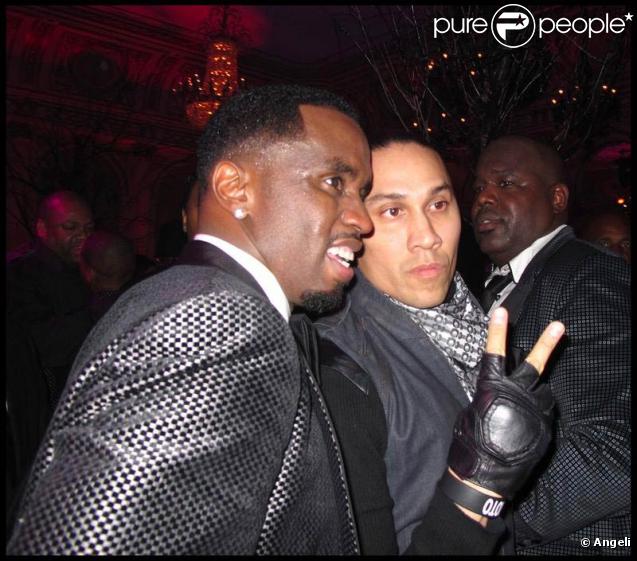 Tatoo (du groupe The Black Eyed Peas) fait confiance à son ami P. Diddy : il sait par avance que cet anniversaire sera é-norme !!!