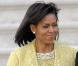 Michelle Obama, ravissante dans son ensemble jaune irisé en brocart signé Isabel Toledo , en janvier de