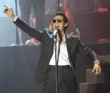 Marc Anthony donne un concert à Athènes, dans le cadre du festival Todo Latino Salsa. 29/11/09
