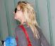Britney Spears, lundi 30 novembre, arrivant à l'aéroport LAX de Los Angeles.