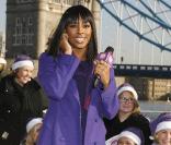 Alexandra Burke à Londres, le 1er novembre 2009