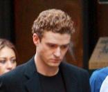 Justin Timberlake sur le tournage de son nouveau film Social Network le 30 novembre 2009 à Los Angeles