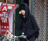 Agyness Deyn à New York, le 2 décembre 2009