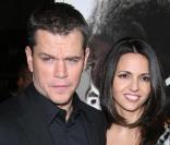Matt Damon et Luciana à la première de Invictus le 3 décembre 2009 à Los Angeles