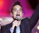 Robbie Williams lors de l'élection de Miss France le 5 décembre 2009